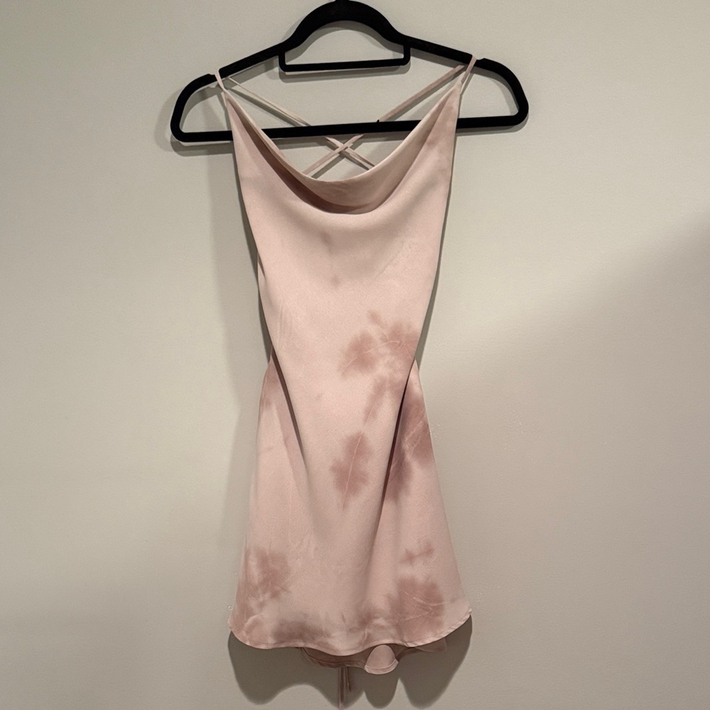 By Together Cream Mini Dress